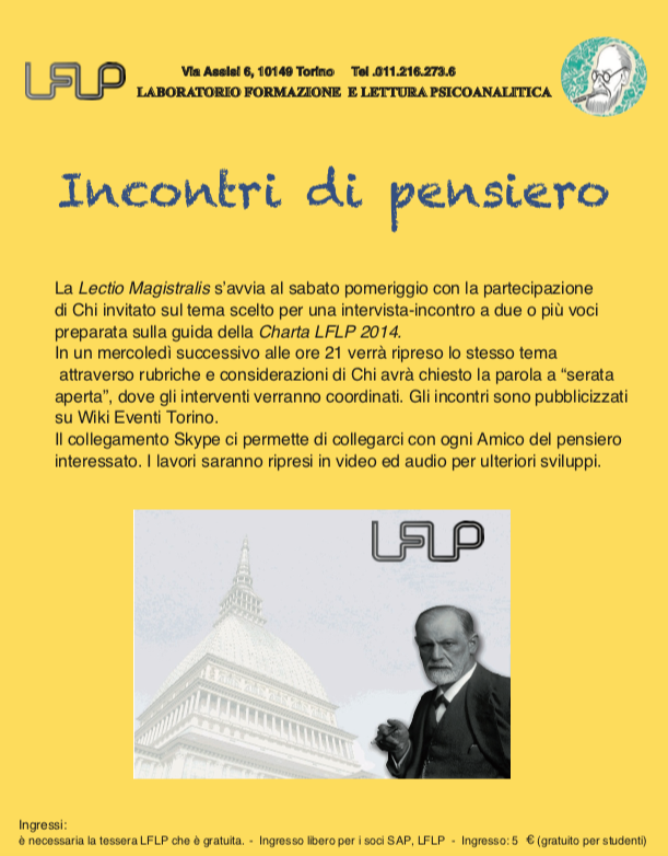 Incontri di Pensiero retro